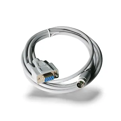 6ft APPLE IIGS Printer Cable Mini DIN 8 Male To DB9 Female - Grey • $7.69