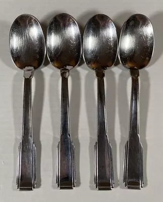 Mikasa Kips Bay Stainless 18/8 Japan Soup Spoons Tablespoons Set Of 4 • $15