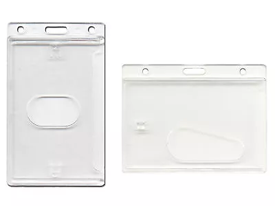 ID Pass Badge Card Holder Enclosed Oyster Holder Secure Enclosed For Keys USB • £299.99