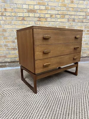 Vintage G Plan Quadrille Chest Of Drawers Sideboard Teak Mid Century Del Avail • £350
