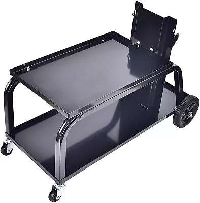 Heavy Duty Rolling Welding Cart With Wheels And Tank Storage For TIG MIG Welder • $95.90