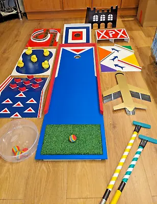 9 Hole Crazy Golf Course (boxed And Portable) • £390