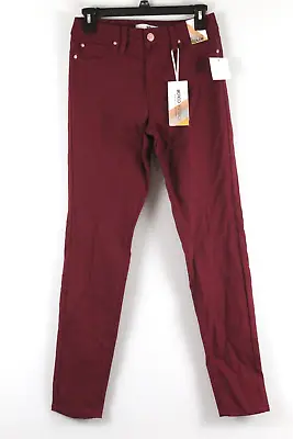 Forever Colors Mid-Rise Skinny Jeans YMI Size Medium Dark Rose NWT • $13.99