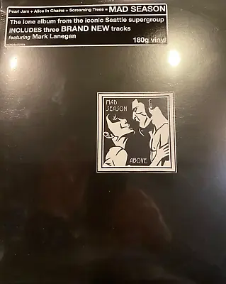 Mad Season - Above 2 X LP - USA 180 Gram Vinyl Record Alice In Chains Pearl Jam • $39.99