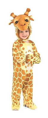 Safari Animal Giraffe Baby Dress Up Halloween Costume W/Hood Size S • $49.95