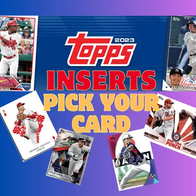 2023 Topps Inserts *PICK YOUR CARD* All Aces AA- WBC - 12P - LO - TS - WC - LG • $2.59