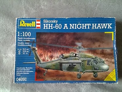 1990 Sikorsky HH-60A Night Hawk XQ035 REVELL 1/100 Model HelicopterOpens In A Ne • £49.95