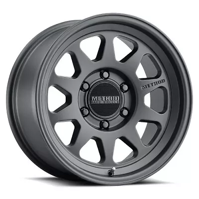 17x8.5 Method MR316 Matte Black Wheels 6x5.5 (0mm) Set Of 4 • $1076