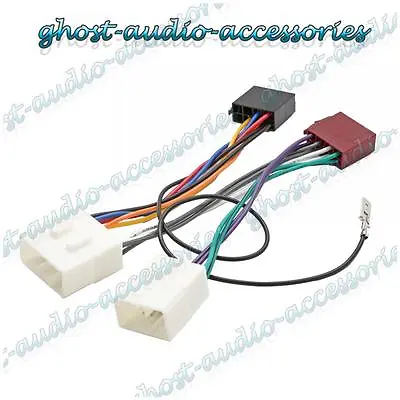 ISO Wiring Harness Connector Adaptor Stereo Radio Lead Loom For Mazda Demio • $15.42