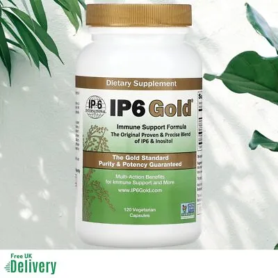 IP6 GOLD IP6 & Inositol Shamsuddin's 120 Veggie Caps Freepost UK Synergy - 12... • £27.99