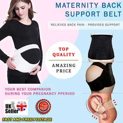 £8.49 • Buy Special Maternity Back Support Belt Pregnancy Band Waist Lumbar Lower Strap PT