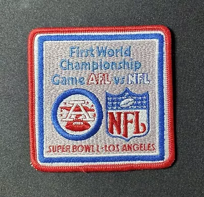 Packers Vs Chiefs Super Bowl 1 AFL Vs NFL Game Patch - Willabee & Ward • $9.99