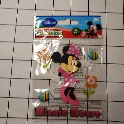 Disney Scrapbooking Stickers Mickey Minnie Club House EK Success Minnie Mouse • $5