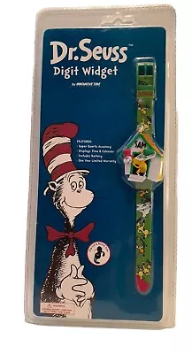 1998 DR. SEUSS Digit Wiget Watch SAM 1998 Innovative Time Collectible NOS • $18.75