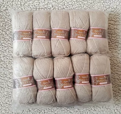 STYLECRAFT 10x100g PARCHMENT PREMIUM DK Knitting Wool Yarn Crochet Bundle • £1.20
