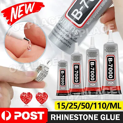 AU Rhinestone Glue Multi-purpose B-7000 B7000 Adhesive Jewelry Nails Glass Phone • $4.95