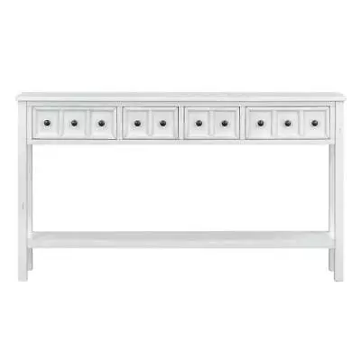 60 Long Entryway Console Table Side Table W/2 Small Drawers&2 Bigger Drawers • $247.99