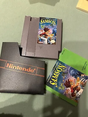 Nintendo NES Little Samson Original Game And Instruction (No Box) • $2996