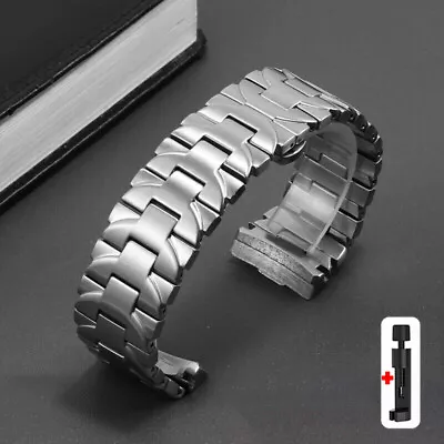 For Panerai Luminor Marina Bracelet Stainless Steel Strap Men's 24mm Metal Band • $30.99