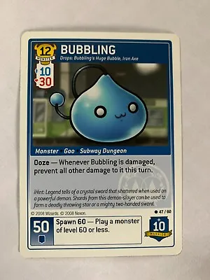 2007 MapleStory Trading Card Game Bubbling #47 • $5