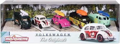 Majorette 5 Pack Die-cast Volkswagen The Originals - Brand New • £15.99
