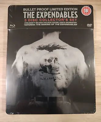 The Expendables Limited Edition Blu-ray + DVD Steelbook *PLEASE SEE DESCRIPTION* • £1.99