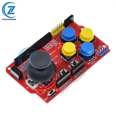 I2C Gamepads JoyStick Keypad Shield PS2 For Arduino NRF24L01 Nokia 5110 LCD • $2.84