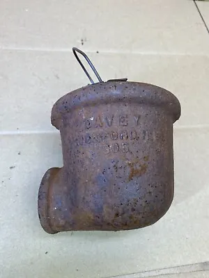 Antique 305 Davey Rockford Illinois Cast Iron Hand Well Pump Water Diverter Cup • $39.99