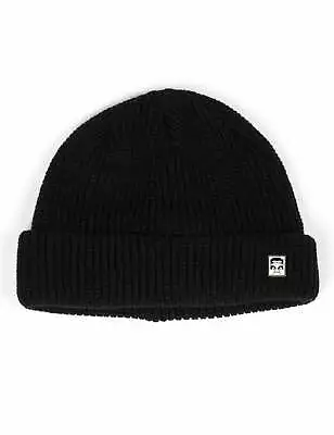 Obey Clothing Unisex Micro Beanie Hat - Black • £39.50