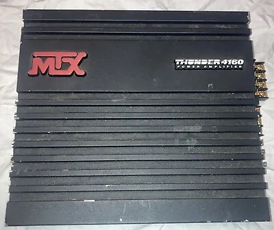 MTX THUNDER 4160 POWER AMPLIFIER 4 Channel SQ Amp. POWERFUL Old School PRO • $149.99