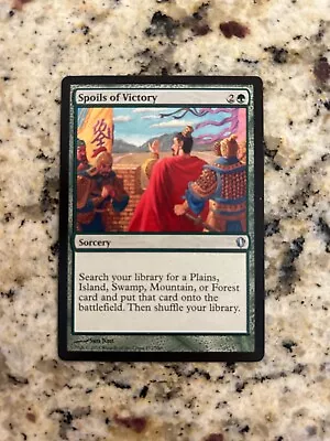 MTG Spoils Of Victory (Commander 2013 NM Barely Played!!) • $1.99