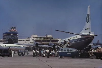 AK Airliner Postcard VARIG L-188 Electra At Sâo Paulo Airport • $1.99