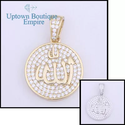 Small Allah Muslim Medallion Men Women's 925 Sterling Silver Pendant*EG • $23.99