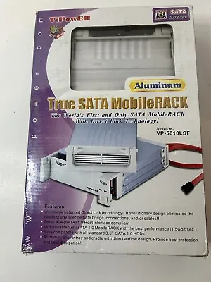 New ViPowER Aluminum True SATA MobileRACK Model VP-5010LSF Biege • $35