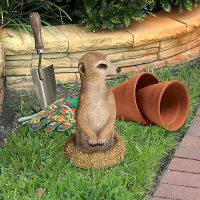 Meerkat Coming Out Of Ground Statue • $56.90