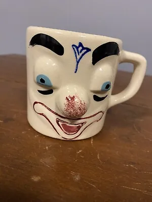 Vintage Pfaltzgraff Pottery Muggsy Mug Koko The Clown Childs Face Cup RARE! • $28