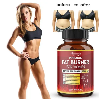 Premium Fat Burner For Women - Lose Weight Suppress Appetite Cleanse And Detox • $16.82