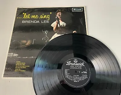 £6 • Buy Brenda Lee -  Let Me Sing  (Laminated Flipback Sleeve) MONO