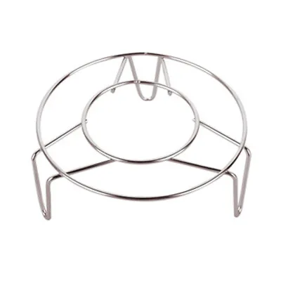 Stainless Steel Cookware Steamer Rack Stand Tall Trivet Rack Stand Heavy Duty • £7.04