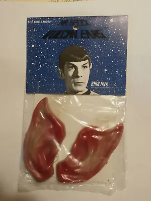 Vintage Star Trek Mr. Spock Vucan Ears 1976 New In Package • $13.99