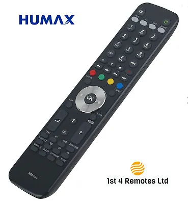 For Humax Rm-f01 Remote Control Replacement Hdr Freesat Box Hd-fox T2 Foxsat New • £6.69