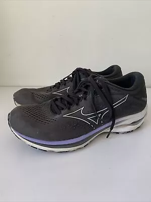 Mizuno Womens Wave Rider 25 Size 9  Gray Running Shoes Sneakers • $17.77