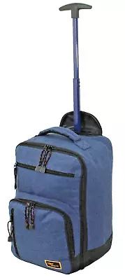 40x20x25 Ryanair Under Seat Wheel Trolley Bag Cabin Approved Handluggage Case • £18.99