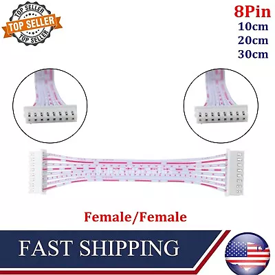 JST XH2.54mm 8 Pin Pitch Connector Cable Female To Female PCB Wire 10/20/30cm • $7.82