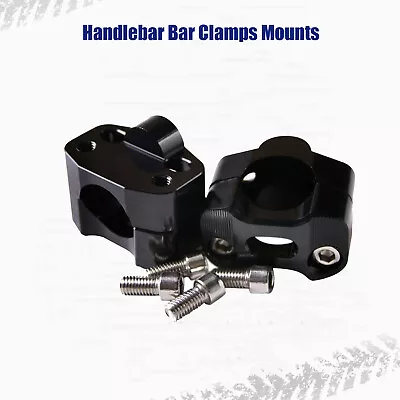 7/8  To 11/8  HandleBar Bar Mount Clamp Riser Adaptor For Honda CRF50 CRF70 Quad • $24.99