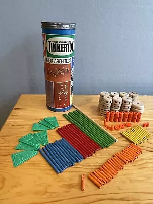 1972   Tinkertoy No# 136  Original Creative Educational Toy Junior Architect • $20