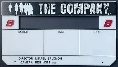 2007 The Company Set Used Film Slate TV Miniseries Michael Keaton Mikael Salomon • $40