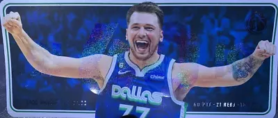 Commemorative Ticket Luka Doncic Historic 60 Point Game Dallas Mavericks Mavs • $17.67