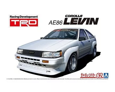 Aoshima 1/24 TRD AE86 Corolla Levin '83 (Toyota) Plastic Model Kit • $54.39