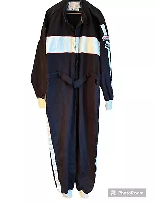 G-FORCE Racing Gear Suit XXL Black Racing Suit.   Fire Retardant • $199